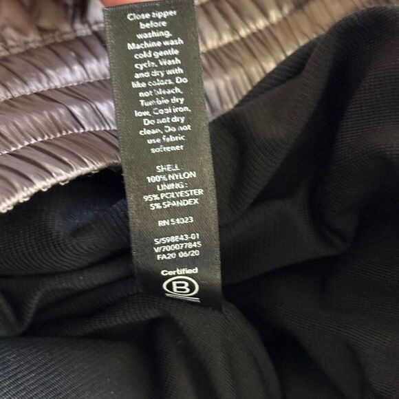 ATHLETA x Allyson Felix Legend Luxe Track Pant metallic Size Large NEW - Picture 7 of 12